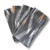 Grey Ikat Napkin- set of 4